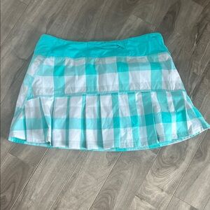 Lululemon Plaid Skirt
